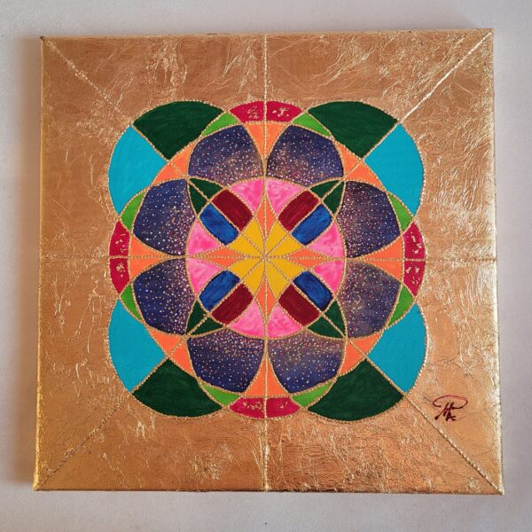 Mandala Kalejdoskop Kosmicznej Harmonii