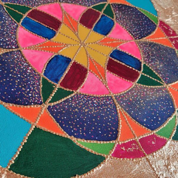 Mandala Kalejdoskop Kosmicznej Harmonii - obrazek 6